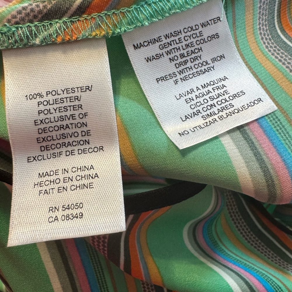 RACHEL Rachel Roy Sleeveless Striped Dress - Picture 6 of 7